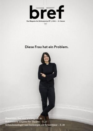 Diese Frau hat ein Problem.
